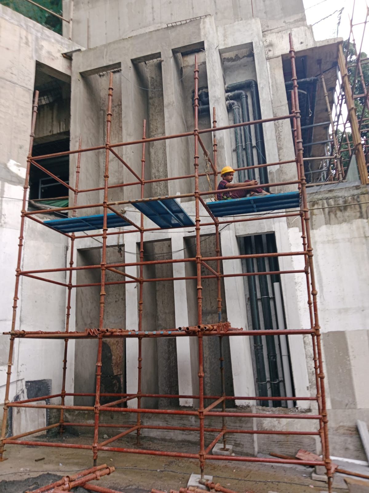 aluminum scaffolding stairway model